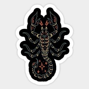 scorpion Sticker